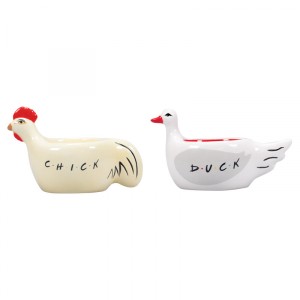 Egg Cups Set of 2 Friends Chick and Duck ECP2FDS01 